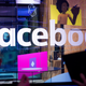 Workers pictured at Facebook’s annual F8 developer conference, in San Jose, California in 2018.
